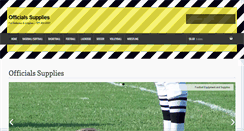 Desktop Screenshot of officialssupplies.com